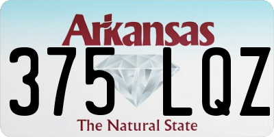AR license plate 375LQZ