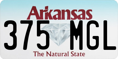 AR license plate 375MGL