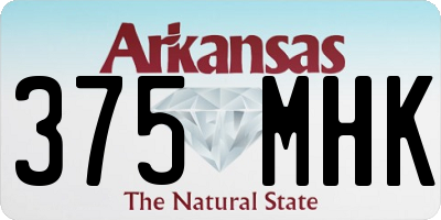 AR license plate 375MHK