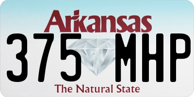 AR license plate 375MHP