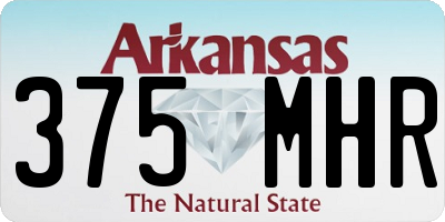 AR license plate 375MHR