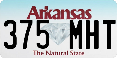 AR license plate 375MHT