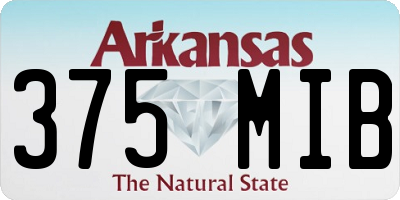 AR license plate 375MIB