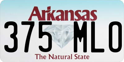 AR license plate 375MLO