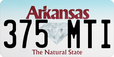 AR license plate 375MTI