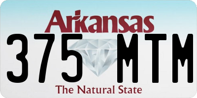 AR license plate 375MTM