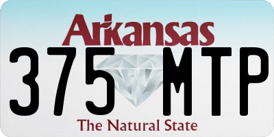 AR license plate 375MTP