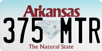 AR license plate 375MTR