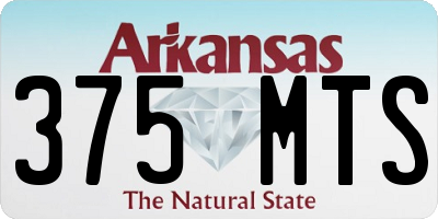 AR license plate 375MTS
