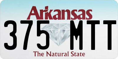 AR license plate 375MTT