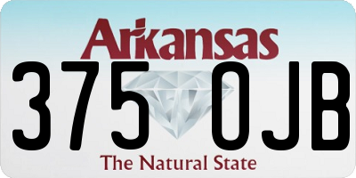 AR license plate 375OJB