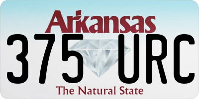 AR license plate 375URC