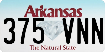 AR license plate 375VNN