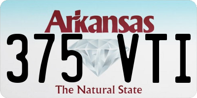 AR license plate 375VTI