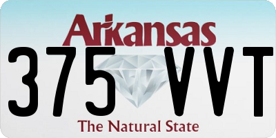 AR license plate 375VVT