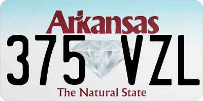 AR license plate 375VZL