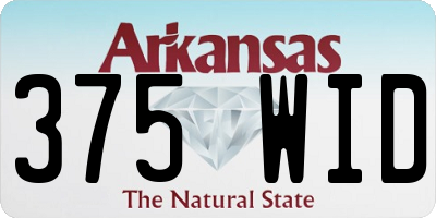 AR license plate 375WID