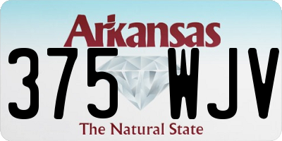 AR license plate 375WJV