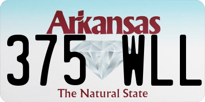 AR license plate 375WLL
