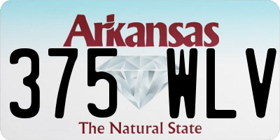 AR license plate 375WLV