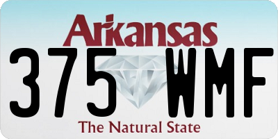 AR license plate 375WMF