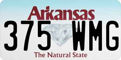 AR license plate 375WMG