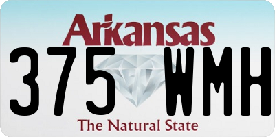 AR license plate 375WMH
