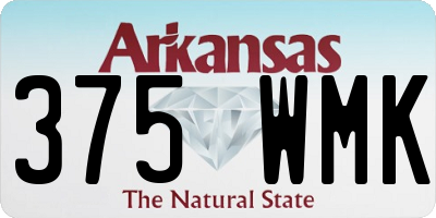 AR license plate 375WMK