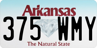 AR license plate 375WMY
