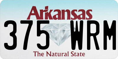 AR license plate 375WRM