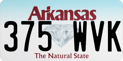 AR license plate 375WVK