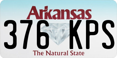 AR license plate 376KPS