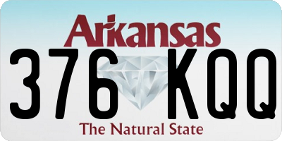 AR license plate 376KQQ
