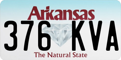 AR license plate 376KVA