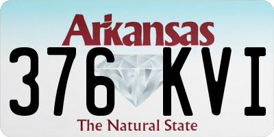 AR license plate 376KVI