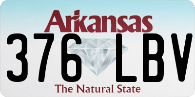 AR license plate 376LBV