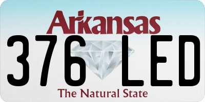 AR license plate 376LED