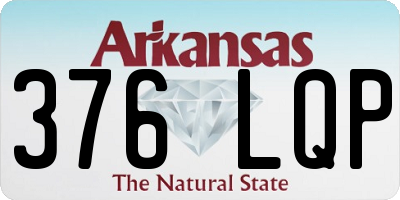 AR license plate 376LQP