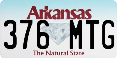AR license plate 376MTG