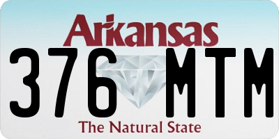 AR license plate 376MTM