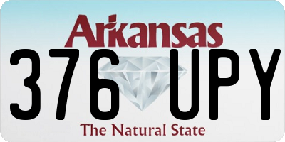 AR license plate 376UPY