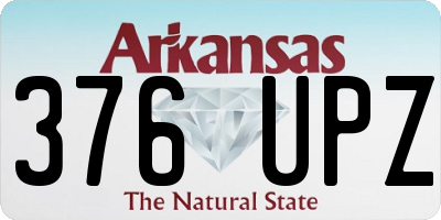 AR license plate 376UPZ