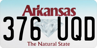 AR license plate 376UQD