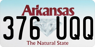 AR license plate 376UQQ