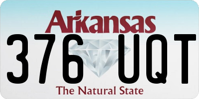 AR license plate 376UQT