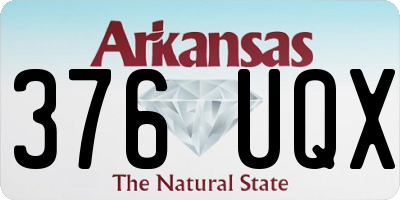 AR license plate 376UQX