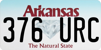 AR license plate 376URC