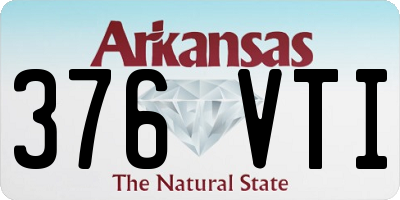 AR license plate 376VTI