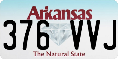 AR license plate 376VVJ