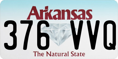 AR license plate 376VVQ